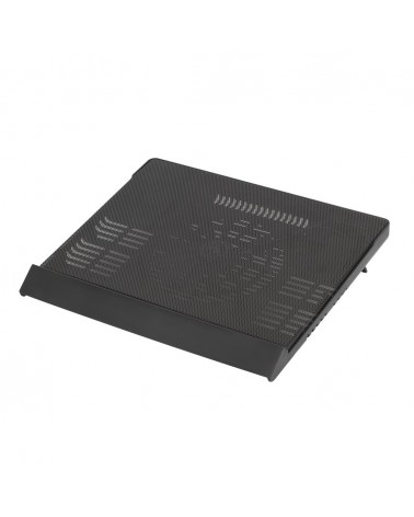 icecat_Rivacase 5556 base di raffreddamento per notebook 43,9 cm (17.3") Nero