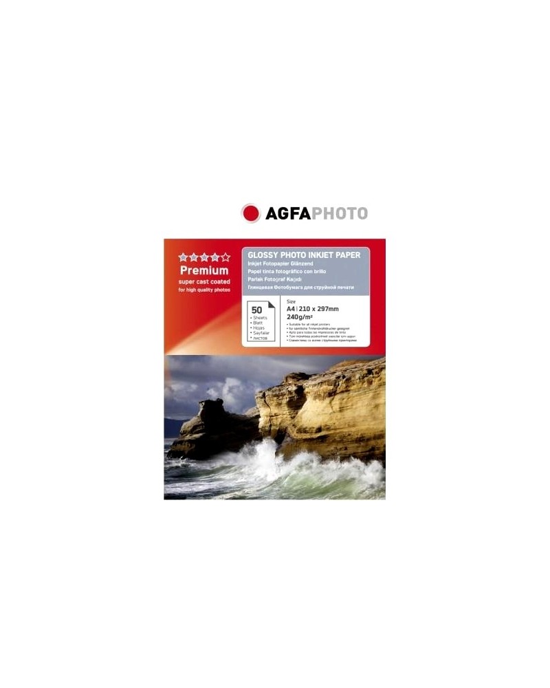 icecat_AgfaPhoto AP24050A4N printing paper A4 (210x297 mm) Gloss 50 sheets White