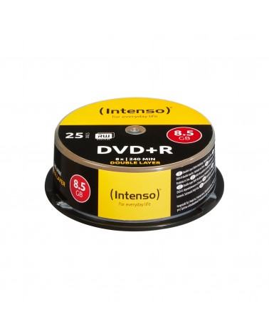 icecat_Intenso DVD+R 8.5GB 8x Double Layer 25er Cakebox 8,5 Go DVD+R DL 25 pièce(s)