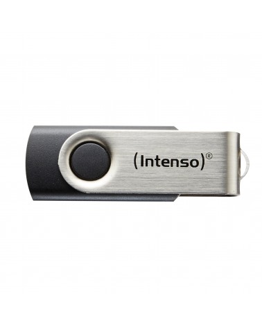 icecat_Intenso Basic Line USB paměť 8 GB USB Typ-A 2.0 Černá, Stříbrná