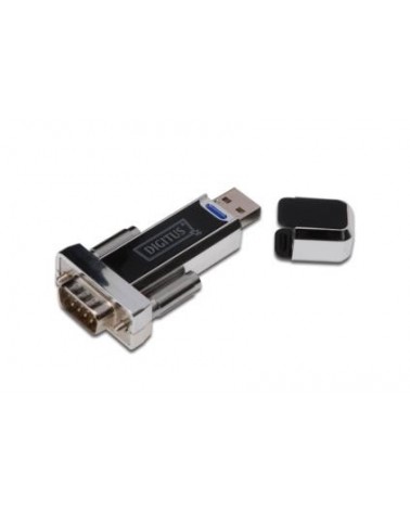 icecat_Digitus USB 1.1 zu Seriell Konverter, DSUB 9M inkl. USB A Kabel 80cm USB A M   USB A F CE, Chipsatz PL2303RA,