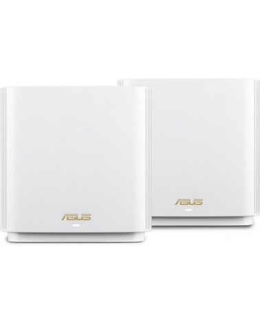 icecat_ASUS ZenWiFi AX (XT8) router wireless Gigabit Ethernet Banda tripla (2.4 GHz 5 GHz 5 GHz) Bianco