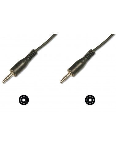 icecat_ASSMANN Electronic 3.5mm M M, 1.5 m audio kabel 1,5 m Černá