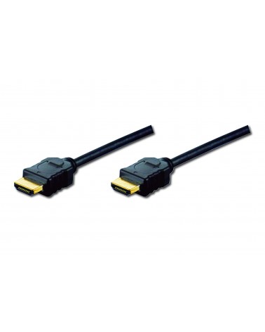 icecat_Digitus HDMI High Speed Anschlusskabel, Typ A St St, 10.0m, m Ethernet, former HDMI 1.4, gold, sw