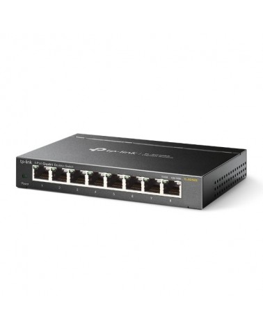 icecat_TP-LINK TL-SG108S No administrado L2 Gigabit Ethernet (10 100 1000) Negro