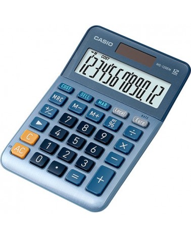 icecat_Casio MS-120EM calculadora Escritorio Pantalla de calculadora Azul