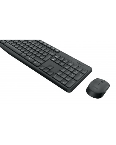 icecat_Logitech MK235 teclado RF inalámbrico QWERTZ Alemán Gris