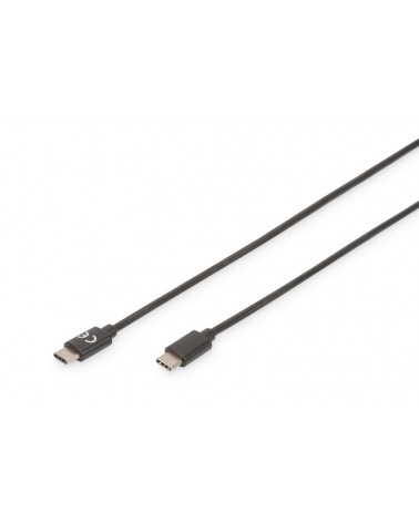 icecat_Digitus AK-300155-010-S USB kabel 1 m USB 2.0 USB C Černá