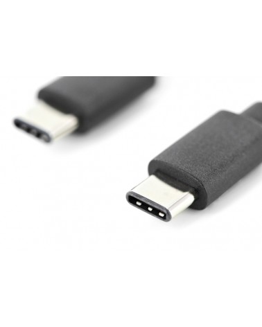 icecat_Digitus USB Type-C Anschlusskabel, Typ C St St, 1.0m, 3A, 480MB, Version 2.0, bl