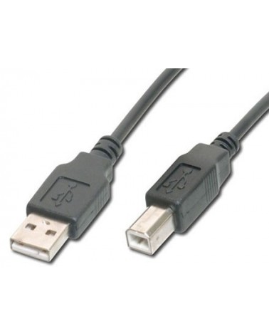 icecat_Digitus USB 2.0 Anschlusskabel, Typ A - B St St 1.8m, USB 2.0 konform, sw