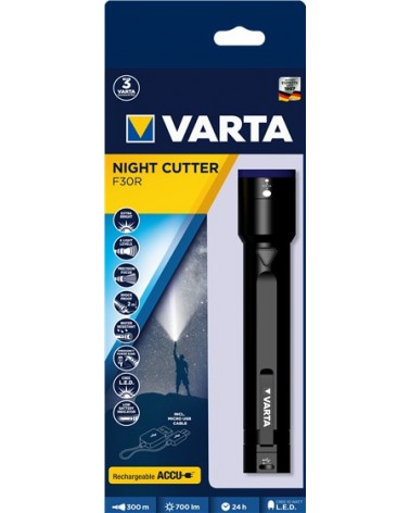 icecat_Varta F30R Black Hand flashlight LED