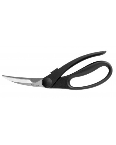icecat_Fiskars 1023819 kuchyňské nůžky 23 cm Černá, Nerezová ocel Drůbež