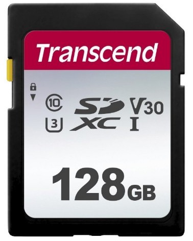 icecat_Transcend 128GB, UHS-I, SD paměťová karta SDXC NAND Třída 10