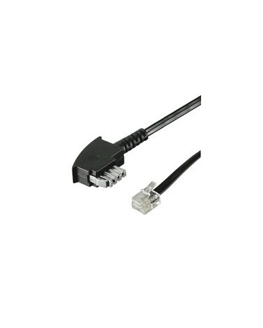icecat_Goobay TEL TAE-N 300 - 3m networking cable Black
