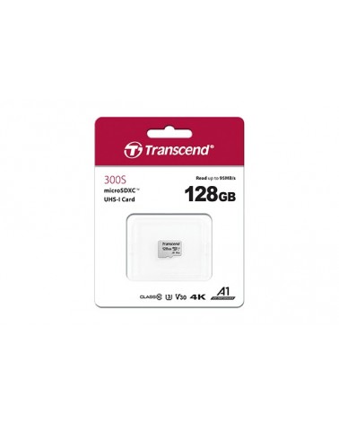 icecat_Transcend 300S paměťová karta 128 GB MicroSDXC NAND Třída 10