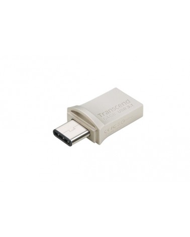 icecat_Transcend JetFlash 890 64GB USB-Stick USB Type-A   USB Type-C 3.2 Gen 1 (3.1 Gen 1) Schwarz, Silber