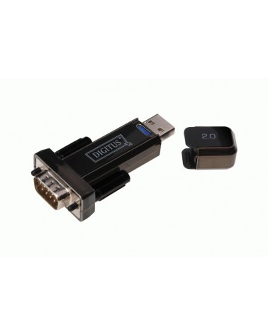 icecat_Digitus Converter USB 2.0 D-Sub 9 Male Černá