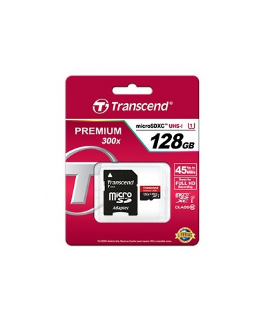 icecat_Transcend TS64GSDU3 mémoire flash 128 Go MicroSDHC MLC Classe 10