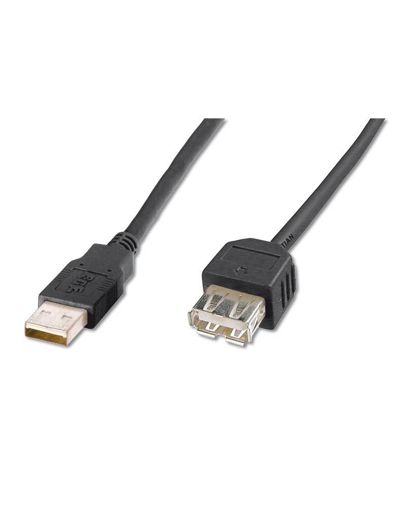 icecat_Digitus AK-300200-018-S USB cable 1.8 m USB 2.0 USB A Black