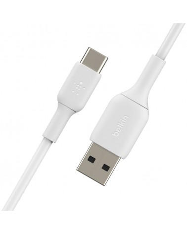 icecat_Belkin CAB001BT2MWH câble USB 2 m USB A USB C Blanc