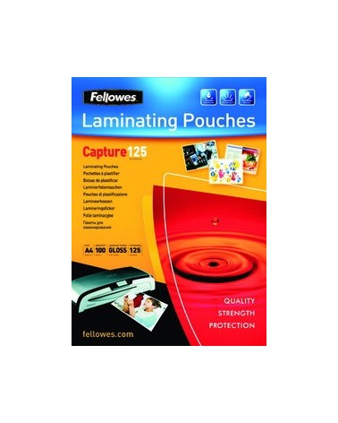 icecat_Fellowes Glossy 125 Micron Card Laminating Pouch - 65x95mm