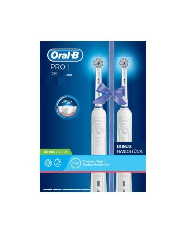 icecat_Oral-B PRO 1 290 Erwachsener Rotierende-vibrierende Zahnbürste Weiß