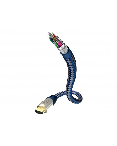 icecat_Inakustik 00423007 câble HDMI 0,75 m HDMI Type A (Standard) Bleu