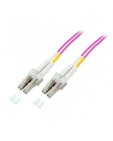 icecat_EFB Elektronik O0319.2 fibre optic cable 2 m LC OM4 Violet