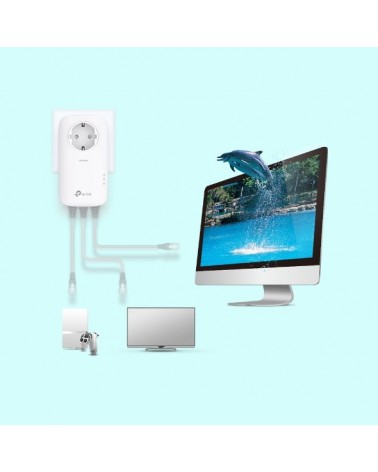 icecat_TP-LINK TL-PA8033P KIT adattatore di rete PowerLine 1300 Mbit s Collegamento ethernet LAN Bianco