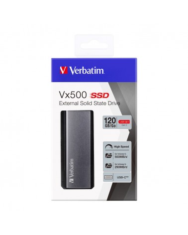 icecat_Verbatim Vx500 Externes SSD-Laufwerk USB 3.1 Gen 2 120 GB