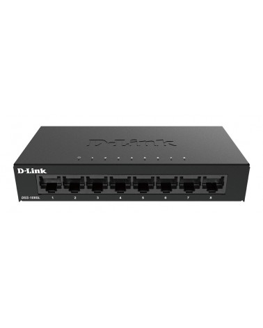 icecat_D-Link DGS-108GL Unmanaged Gigabit Ethernet (10 100 1000) Black