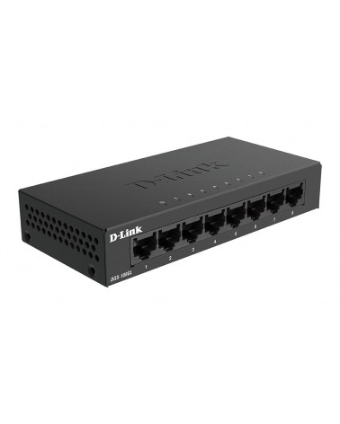 icecat_D-Link DGS-108GL No administrado Gigabit Ethernet (10 100 1000) Negro