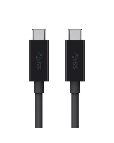 icecat_Belkin F2CU049bt2M-BLK câble USB 2 m USB 3.2 Gen 1 (3.1 Gen 1) USB C Noir