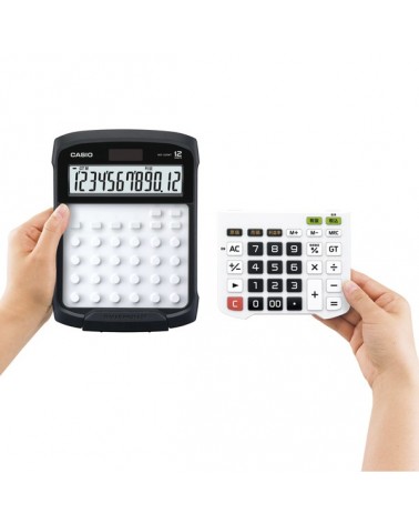 icecat_Casio WD-320MT calcolatrice Desktop Calcolatrice finanziaria Nero, Bianco