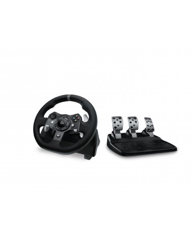 icecat_Logitech G G920 Black USB 2.0 Steering wheel + Pedals Analogue   Digital PC, Xbox One