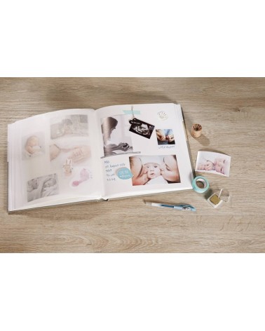 icecat_Walther Design Baby Dreamtime album photo et protège-page Bleu, Marron 50 feuilles