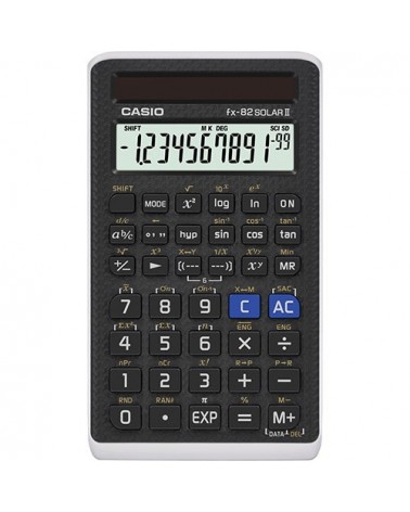 icecat_Casio FX-82Solar II calculadora Bolsillo Calculadora científica Negro