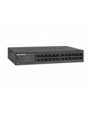 icecat_Netgear GS324 No administrado Gigabit Ethernet (10 100 1000) Negro