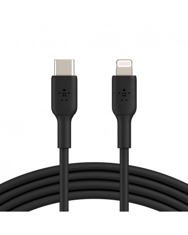 icecat_Belkin CAA003BT1MBK cable de conector Lightning 1 m Negro