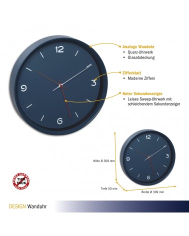 icecat_TFA-Dostmann Analoge Wanduhr