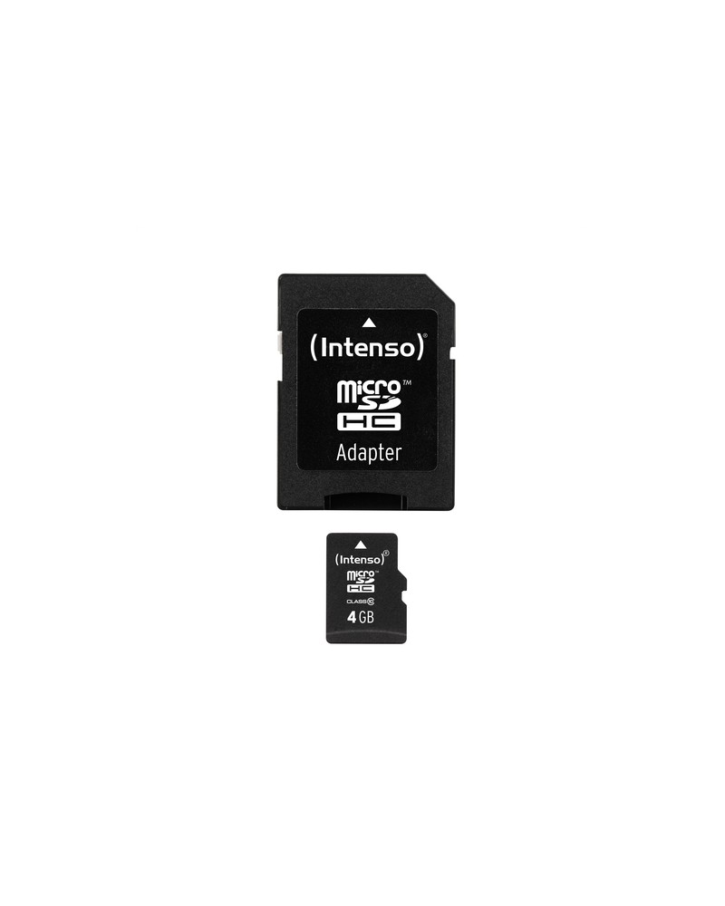 Carte MicroSDHC Class 4 - 4Go INTENSO 