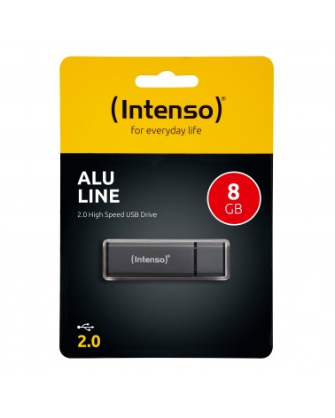 icecat_Intenso Alu Line USB-Stick 8 GB USB Typ-A 2.0 Anthrazit