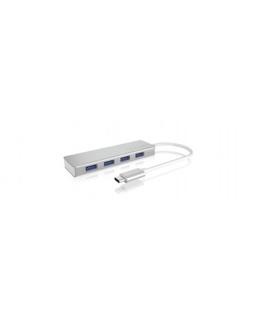 icecat_ICY BOX IB-HUB1425-C3 USB 3.2 Gen 1 (3.1 Gen 1) Type-C 5000 Mbit s Silver