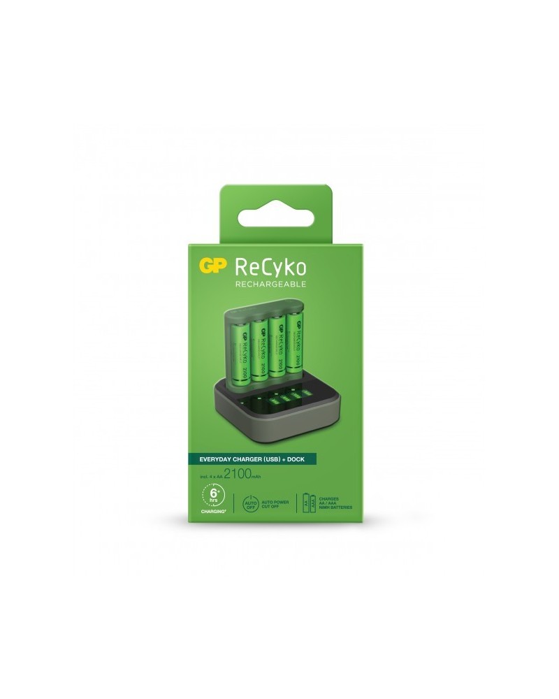 icecat_GP Batteries ReCyko B421 Haushaltsbatterie USB