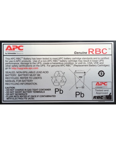 icecat_APC Replacement Battery Cartridge No43 Acido piombo (VRLA)