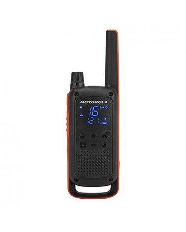icecat_Motorola Talkabout T82 two-way radio 16 channels 446 - 446.2 MHz Black, Orange