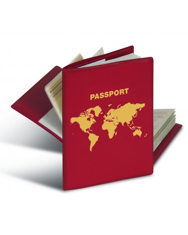 icecat_HERMA 5549 copertina per passaporto Rosso 1 tasche