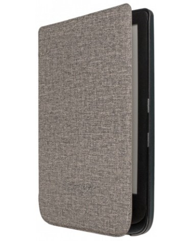 icecat_Pocketbook WPUC-627-S-GY e-book reader case 15.2 cm (6") Folio Brown, Grey