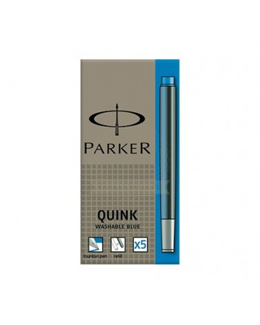 icecat_Parker 1950383 recharge pour stylos Bleu 5 pièce(s)