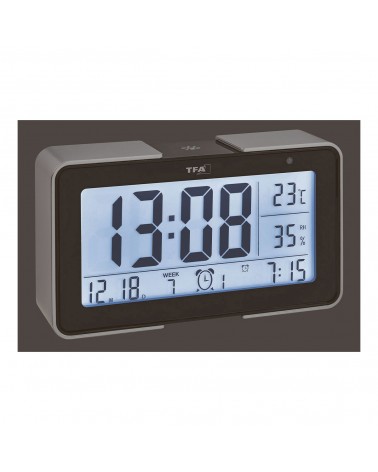 icecat_TFA-Dostmann Digital radio-controlled alarm clock with various alarm sounds MELODY